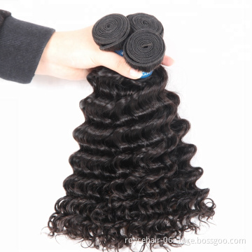 Royce 10A 11A Grade Wholesale Price 100% Peruvian Human Hair Bundles deep wave